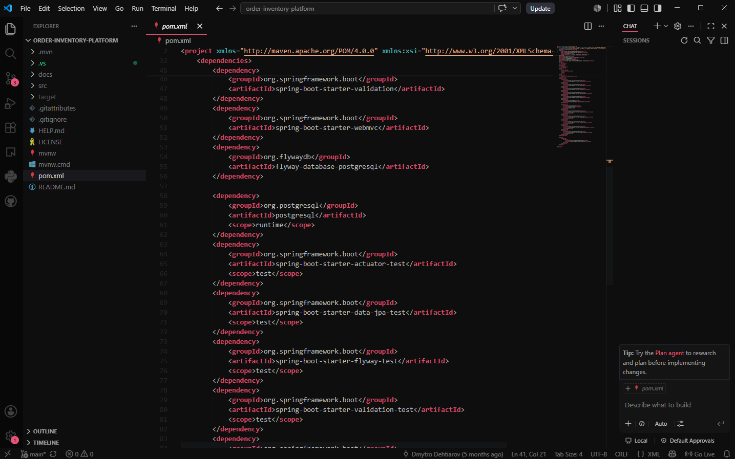 Order Inventory Platform